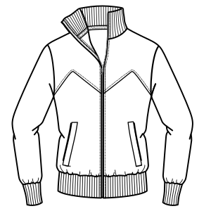 Fashion sewing patterns for Jacket 7327
